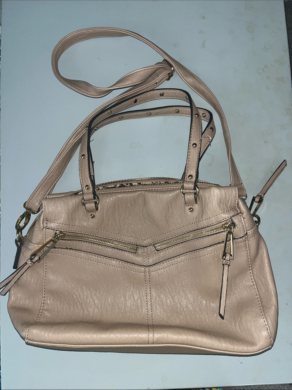 Jessica Simpson Beige Medium-sized Purse